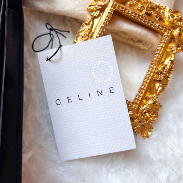 Vintage CELINE Kelly Bag - Black