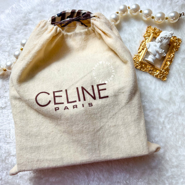 Vintage CELINE Kelly Bag - Black