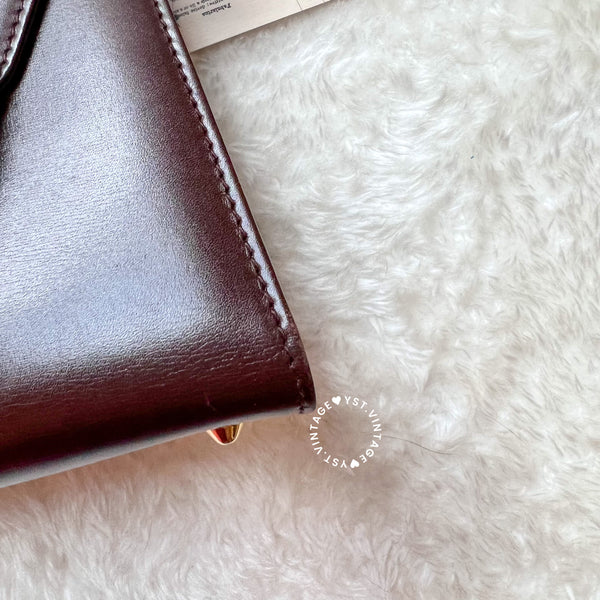 Vintage Bally Mini Kelly Bag - Brown