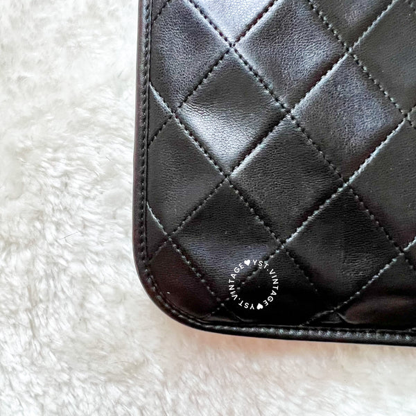 Vintage Chanel 2-Way Bag - Black 003 (Code: 033900)
