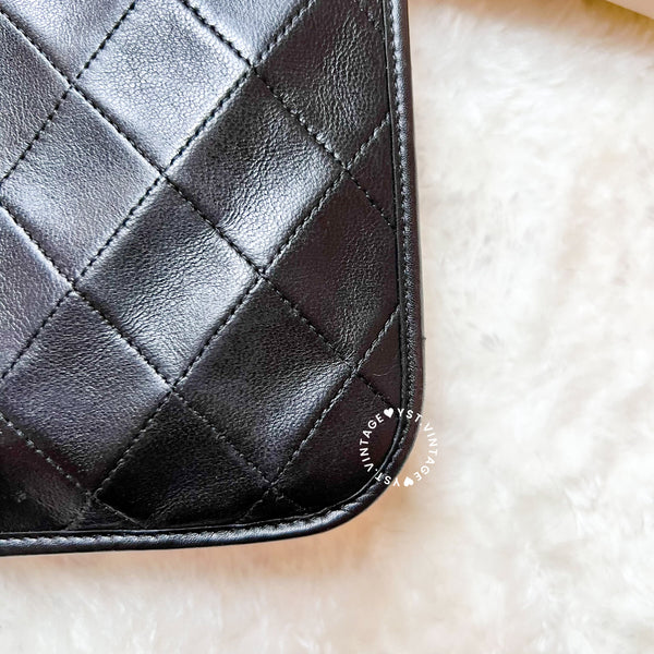 Vintage Chanel 2-Way Bag - Black 003 (Code: 033900)