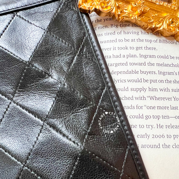 Vintage Chanel 2-Way Bag - Black 003 (Code: 033900)