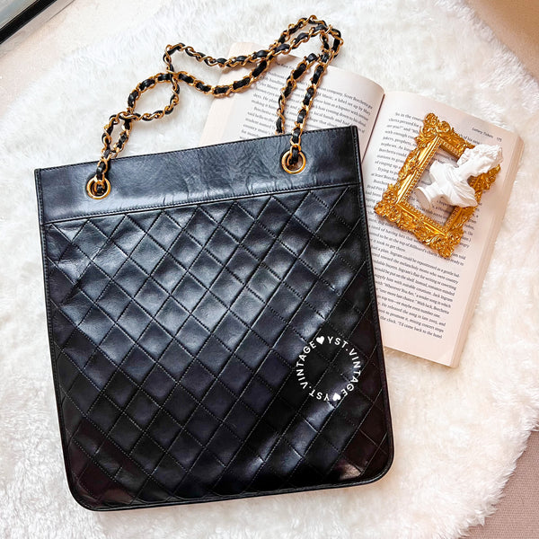 Vintage Chanel 2-Way Bag - Black 003 (Code: 033900)