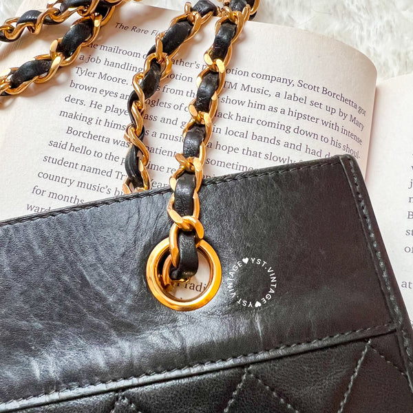 Vintage Chanel 2-Way Bag - Black 003 (Code: 033900)