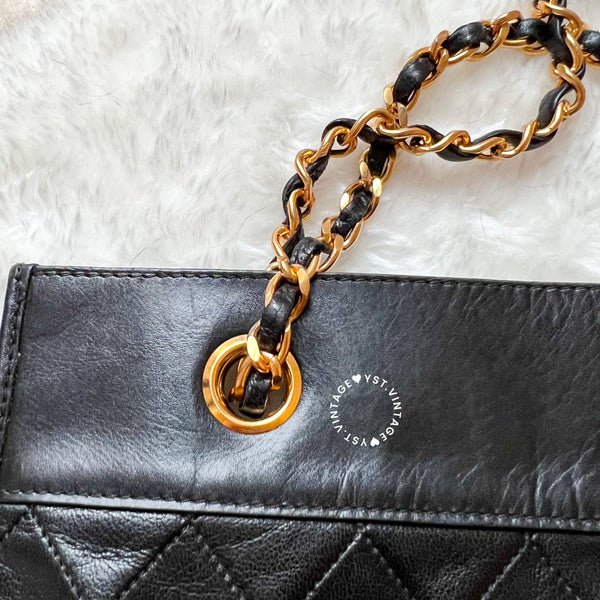 Vintage Chanel 2-Way Bag - Black 003 (Code: 033900)