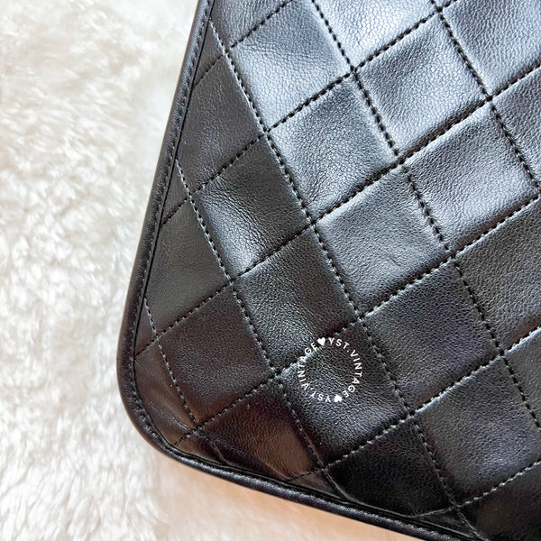 Vintage Chanel 2-Way Bag - Black 003 (Code: 033900)