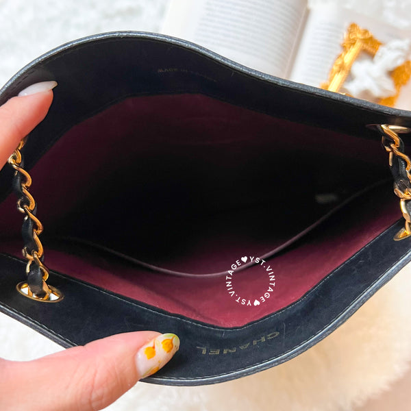 Vintage Chanel 2-Way Bag - Black 003 (Code: 033900)