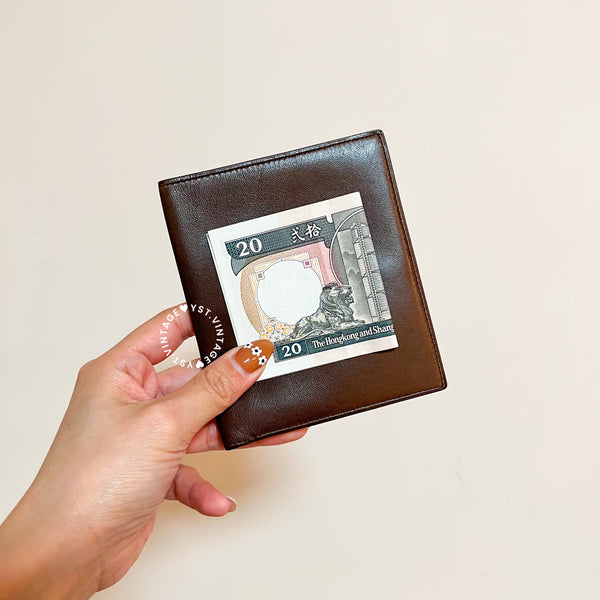 Vintage Loewe Marshmallow Short Wallet - Mocha Brown (On Hold)