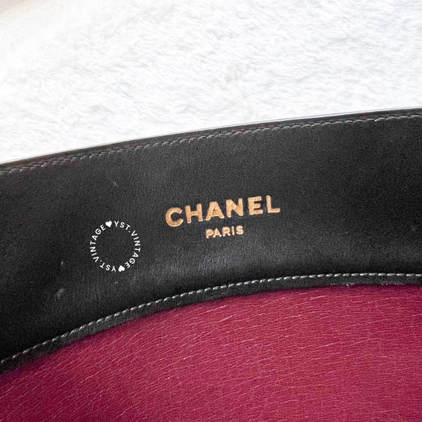 Vintage Chanel 2-Way Bag - Black 002
