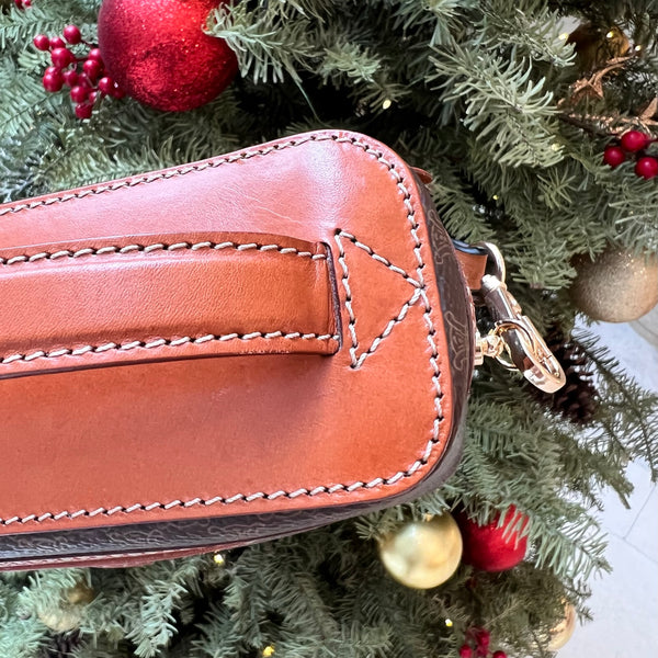 Vintage CELINE Macadam Vanity Bag 013 - Brown