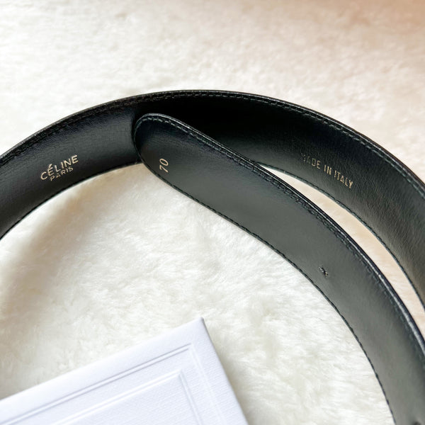 Vintage CELINE Sulky Belt - Black