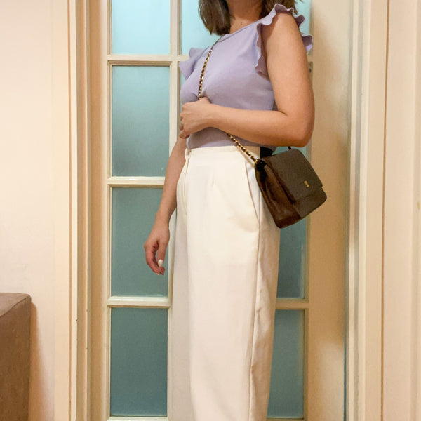 Vintage Chanel Single Flap Bag - Chocolate Brown x Gold 002