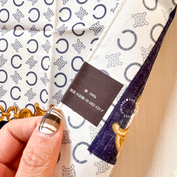 Vintage CELINE Scarfs/ Handkerchiefs
