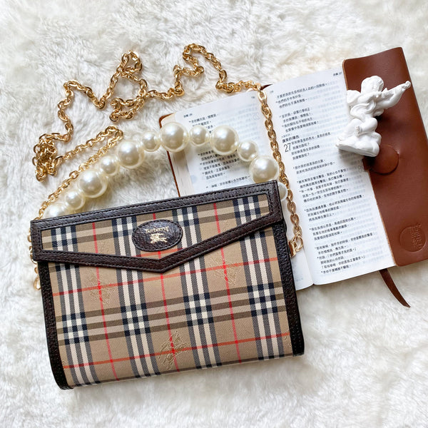 Vintage Burberrys Mini Clutch