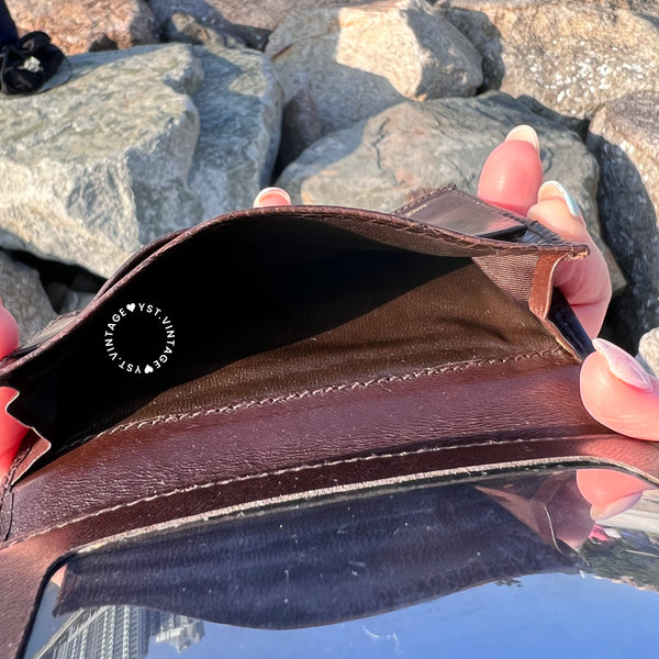 Vintage Givenchy Card Holder - Brown