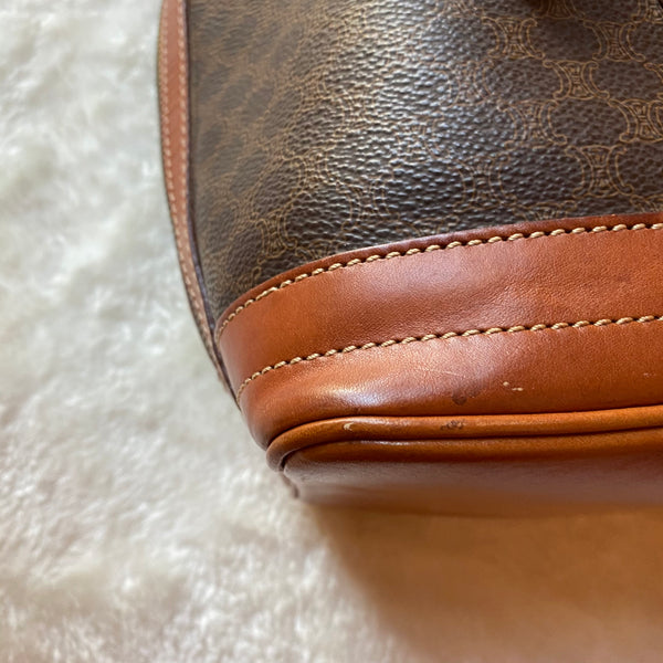 Vintage CELINE Macadam Bucket Bag