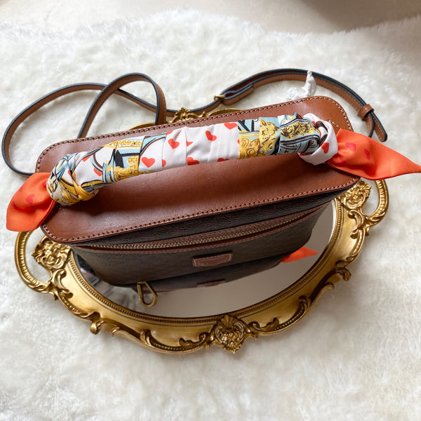 Vintage CELINE Macadam Vanity Bag 006