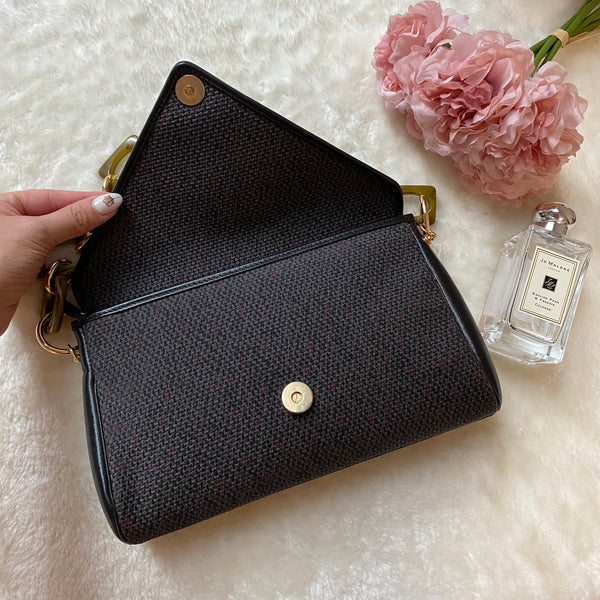 Vintage YSL 1990s Envelope Clutch
