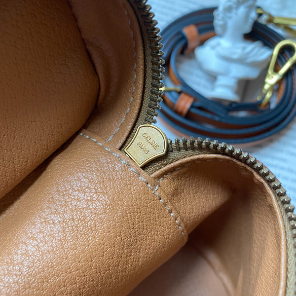 Vintage CELINE Macadam Vanity Bag 007 - Beige