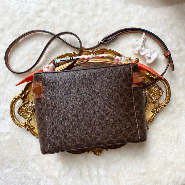 Vintage CELINE Macadam Vanity Bag 006