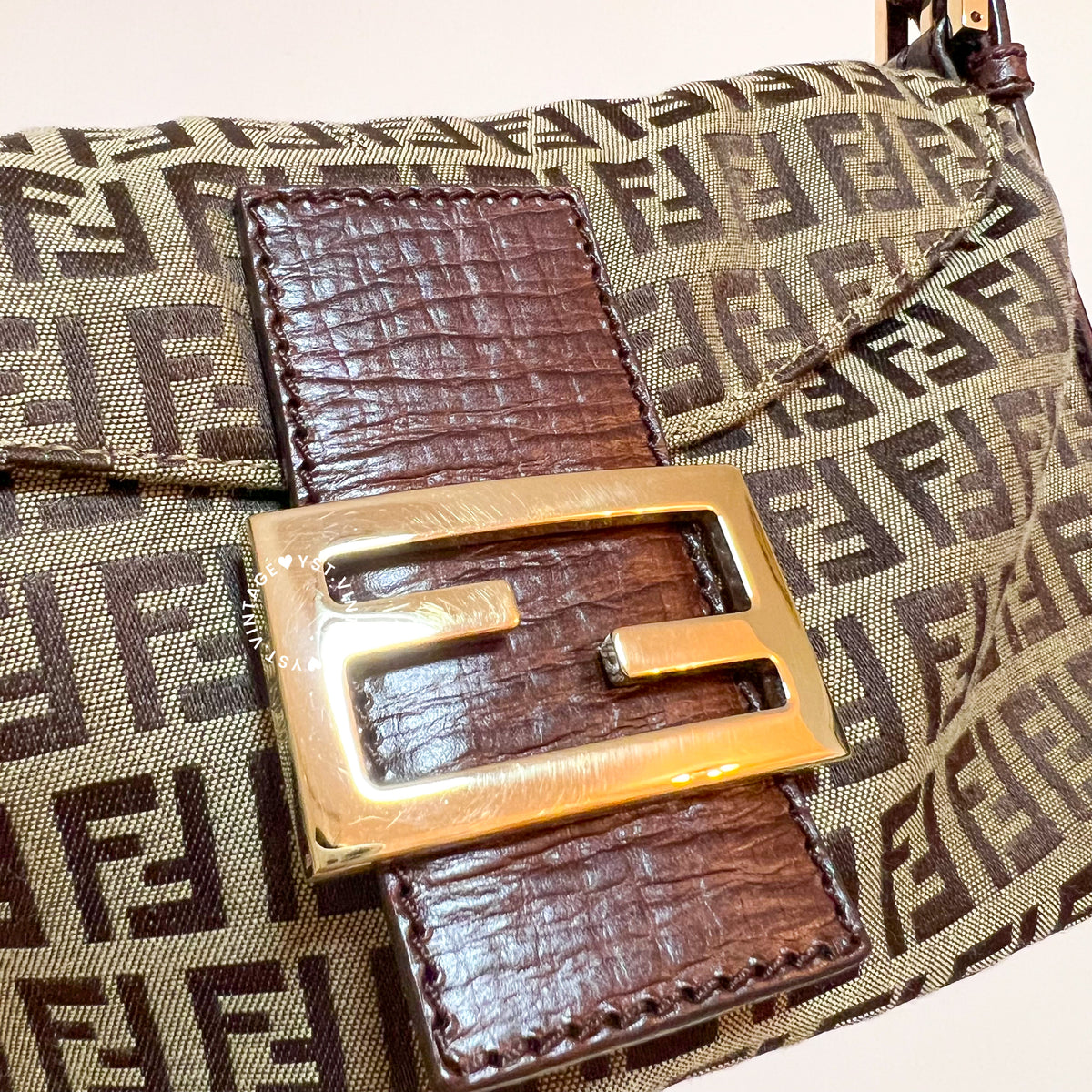 Vintage Fendi Baguette - Mocha Brown – YST.vintage