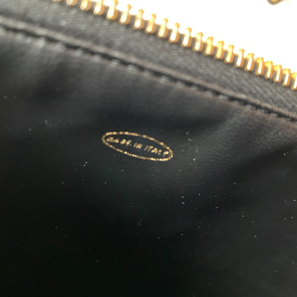 Vintage CHANEL Vertical Vanity Bag - Lambskin Black