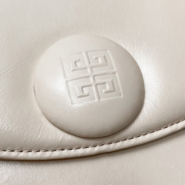 Vintage Givenchy 1990s Kelly Bag - Creamy White
