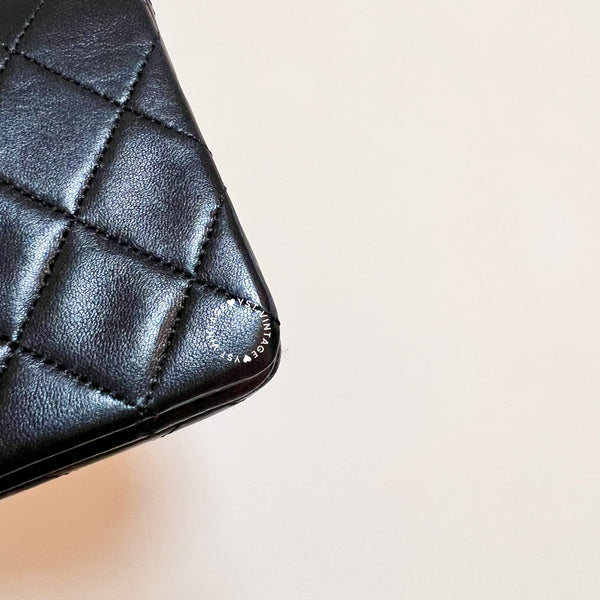 Vintage Chanel Mini Flap Turn-Lock Bag - Black 002 (Code: 046400)