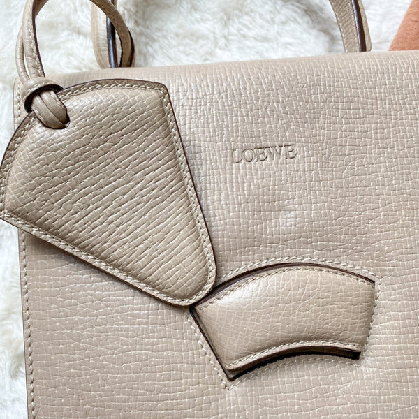 Vintage Loewe Barcelona Handbag - Oyster Grey