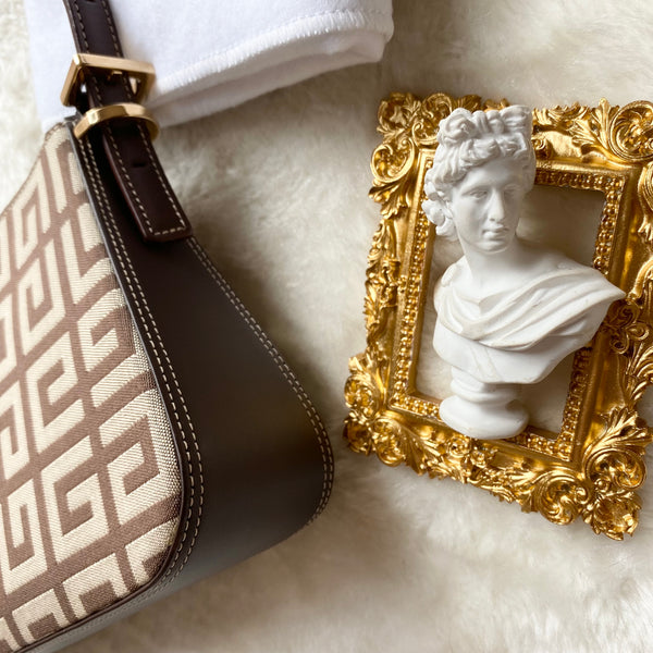 Vintage Givenchy Monogram Mini Shoulder Bag