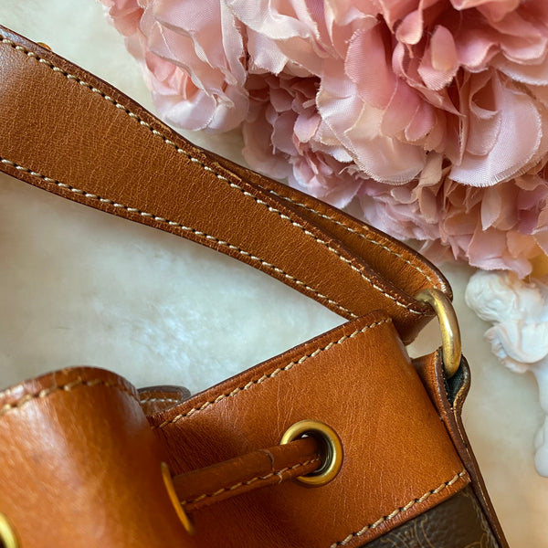 Vintage CELINE Macadam Bucket Bag