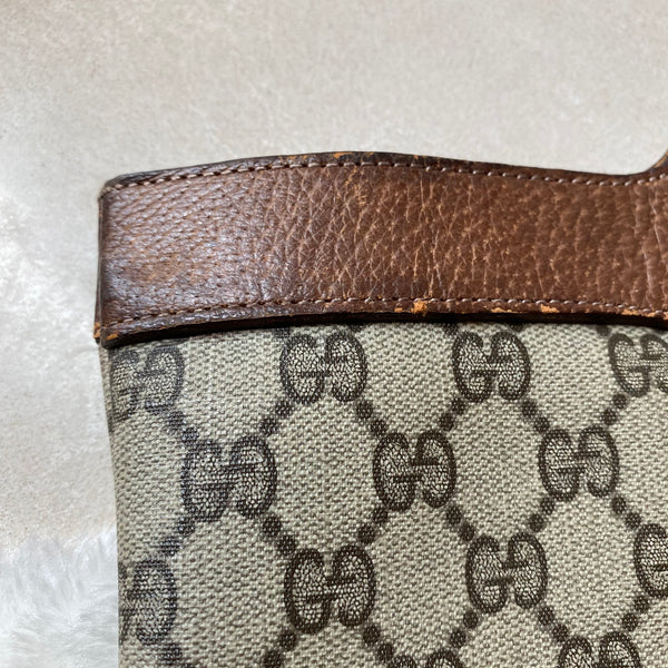Vintage Gucci 1970s GG Handbag