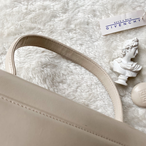 Vintage Givenchy 1990s Kelly Bag - Creamy White