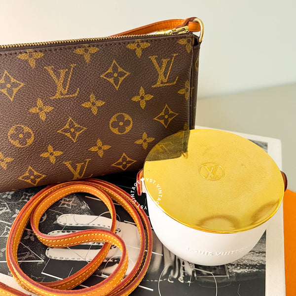 Vintage LV Monogram Pochette with Original Strap