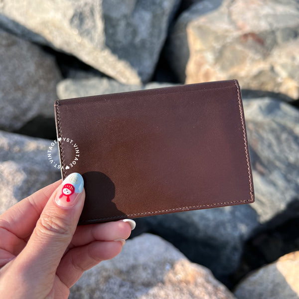 Vintage Givenchy Card Holder - Brown