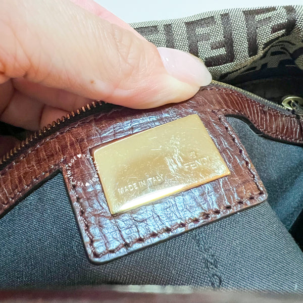 Vintage Fendi Baguette - Mocha Brown