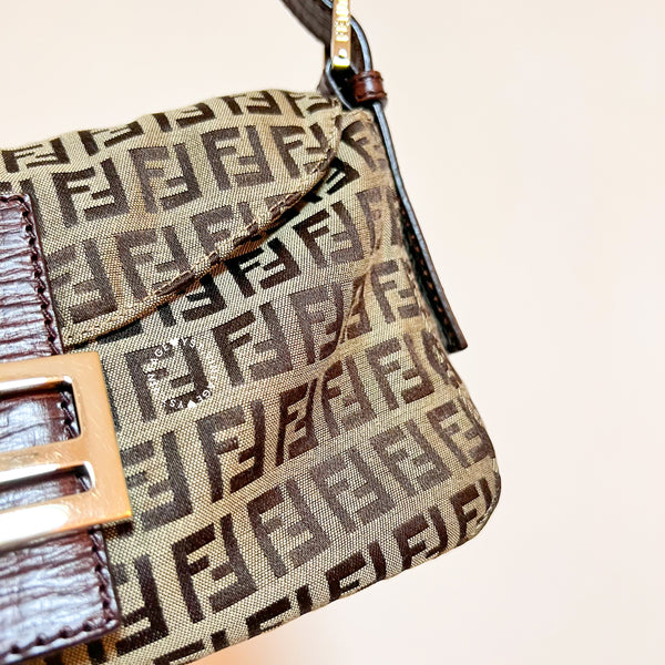 Vintage Fendi Baguette - Mocha Brown