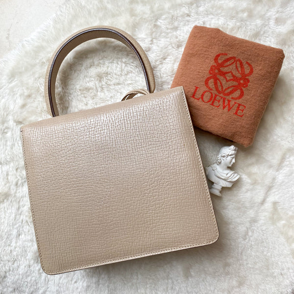 Vintage Loewe Barcelona Handbag - Oyster Grey