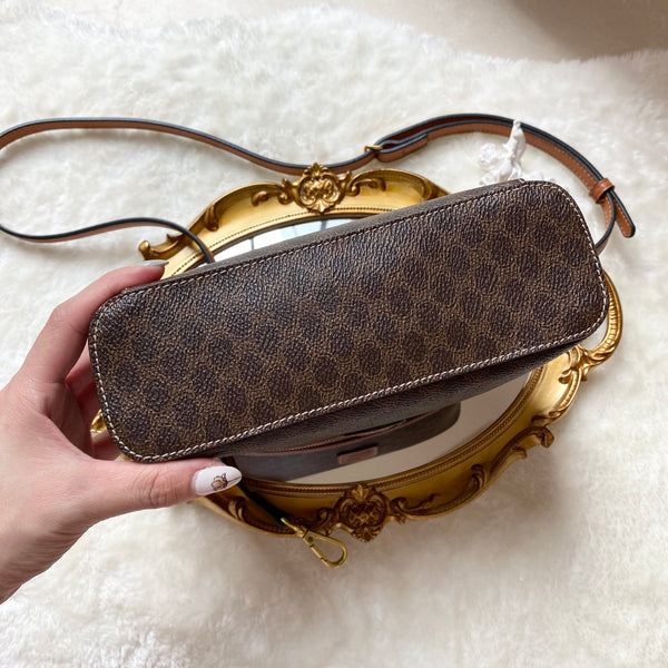 Vintage CELINE Macadam Vanity Bag 006