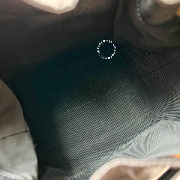 Vintage Chanel Caviar Bucket Bag - Black