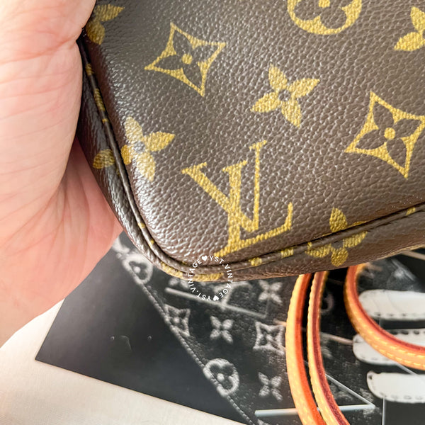 Vintage LV Monogram Pochette with Original Strap