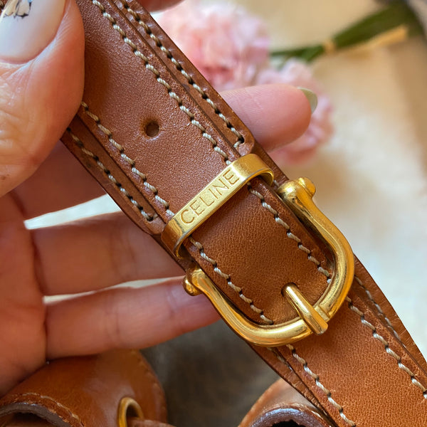 Vintage CELINE Macadam Bucket Bag