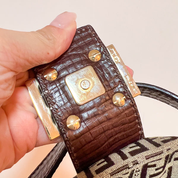 Vintage Fendi Baguette - Mocha Brown