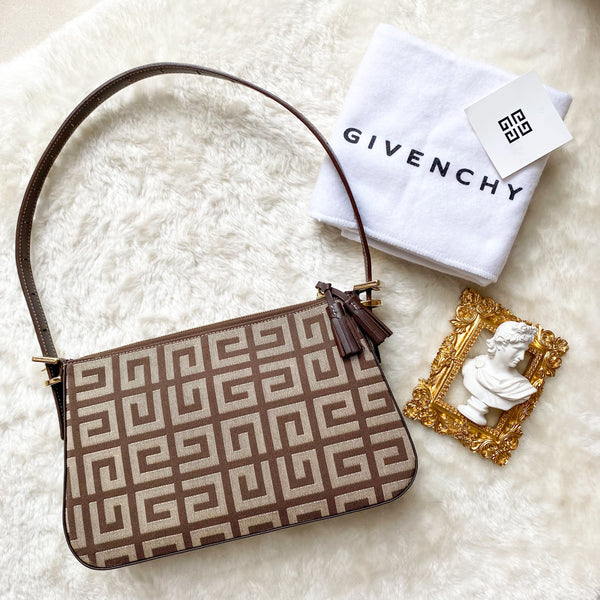 Vintage Givenchy Monogram Mini Shoulder Bag