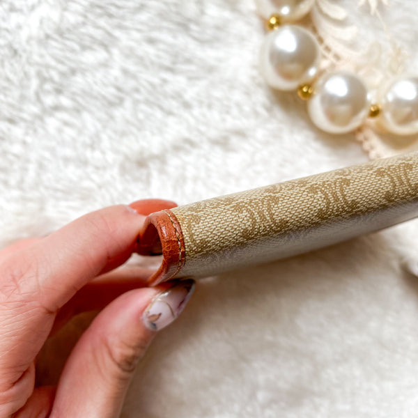 Vintage CELINE Macadam Coins Bag - Beige