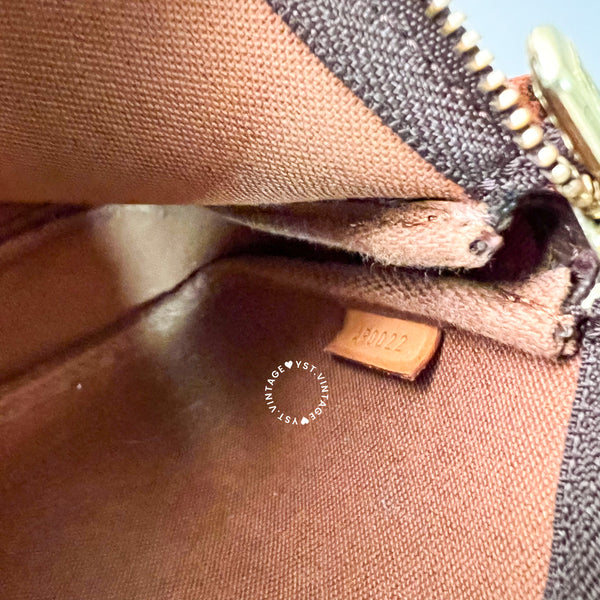 Vintage LV Monogram Pochette with Original Strap