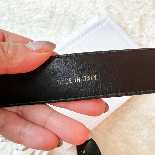 Vintage CELINE Sulky Belt - Black