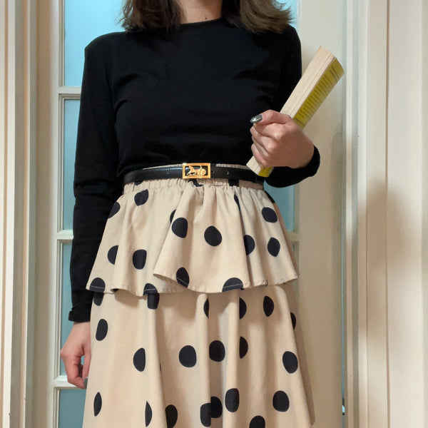 Vintage CELINE Sulky Belt - Black 003