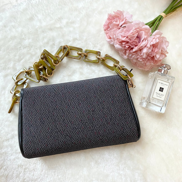 Vintage YSL 1990s Envelope Clutch