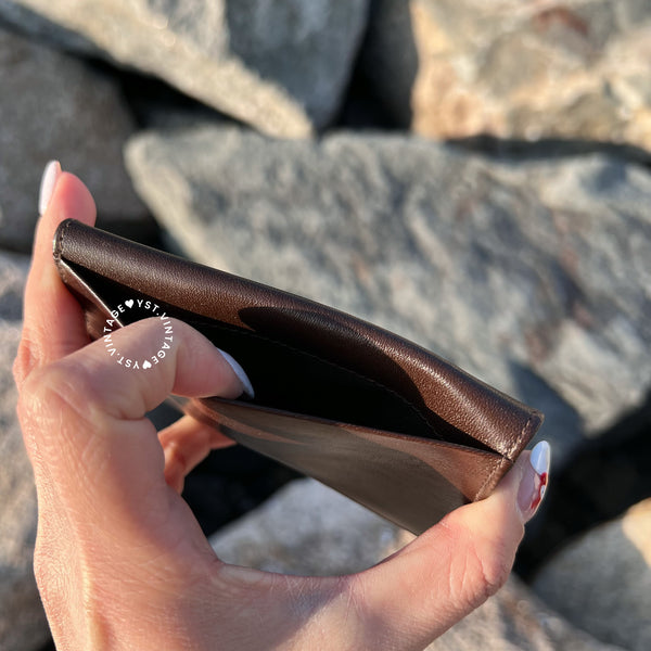 Vintage Givenchy Card Holder - Brown